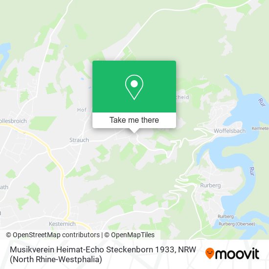 Musikverein Heimat-Echo Steckenborn 1933 map