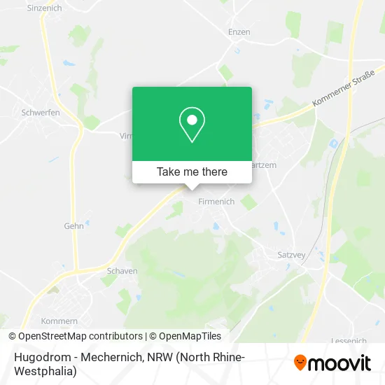 Карта Hugodrom - Mechernich