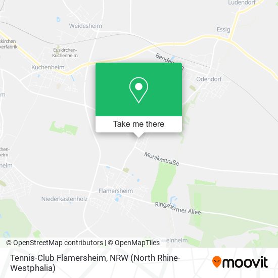Tennis-Club Flamersheim map