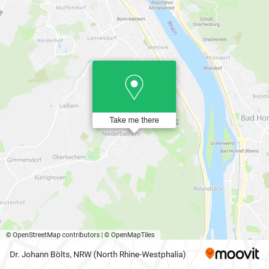 Карта Dr. Johann Bölts