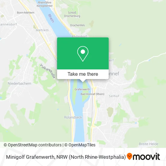 Карта Minigolf Grafenwerth