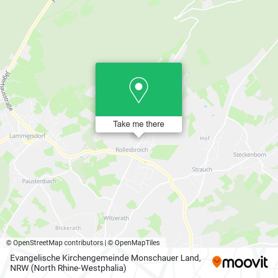 Evangelische Kirchengemeinde Monschauer Land map