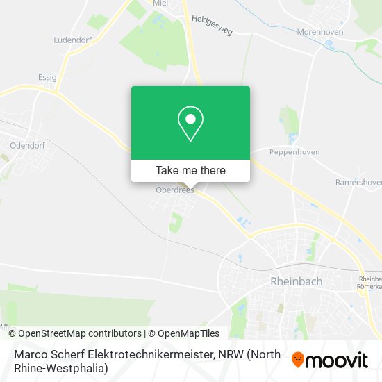 Marco Scherf Elektrotechnikermeister map
