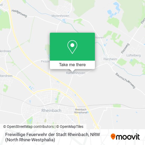 Freiwillige Feuerwehr der Stadt Rheinbach map