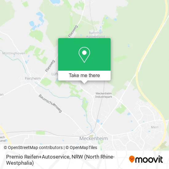 Карта Premio Reifen+Autoservice