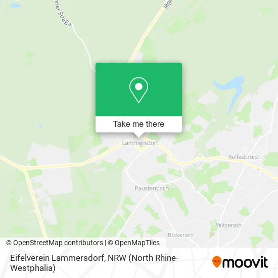 Eifelverein Lammersdorf map