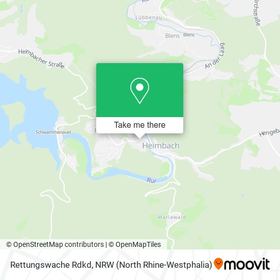 Rettungswache Rdkd map