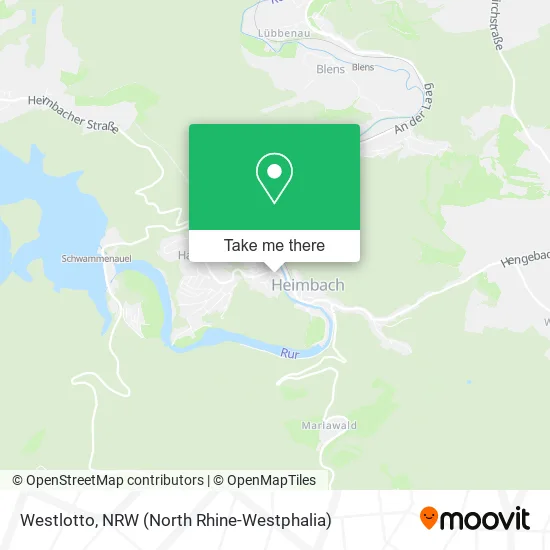 Westlotto map