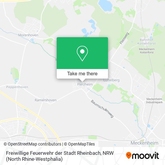 Freiwillige Feuerwehr der Stadt Rheinbach map