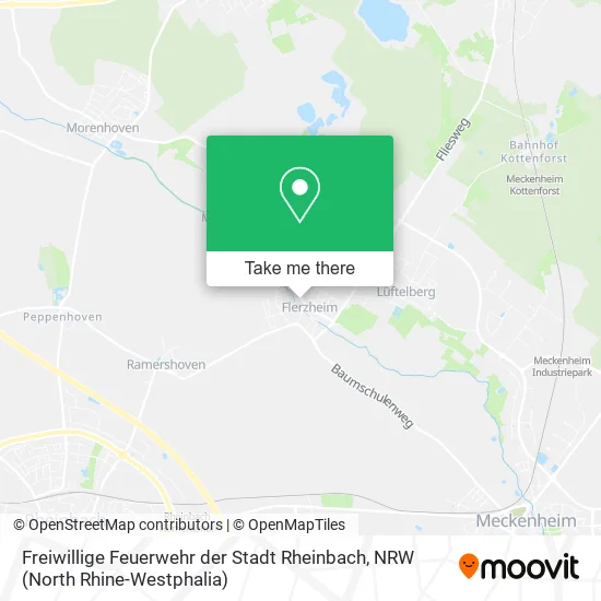 Карта Freiwillige Feuerwehr der Stadt Rheinbach