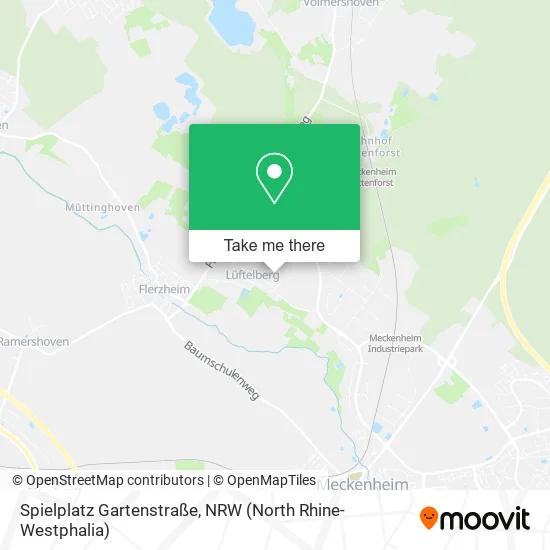 Карта Spielplatz Gartenstraße