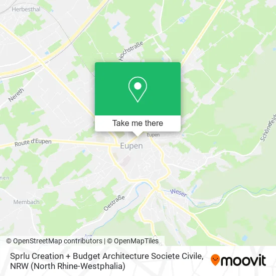 Карта Sprlu Creation + Budget Architecture Societe Civile