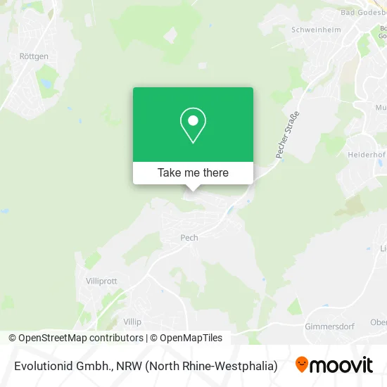 Карта Evolutionid Gmbh.