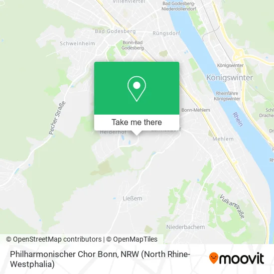 Карта Philharmonischer Chor Bonn