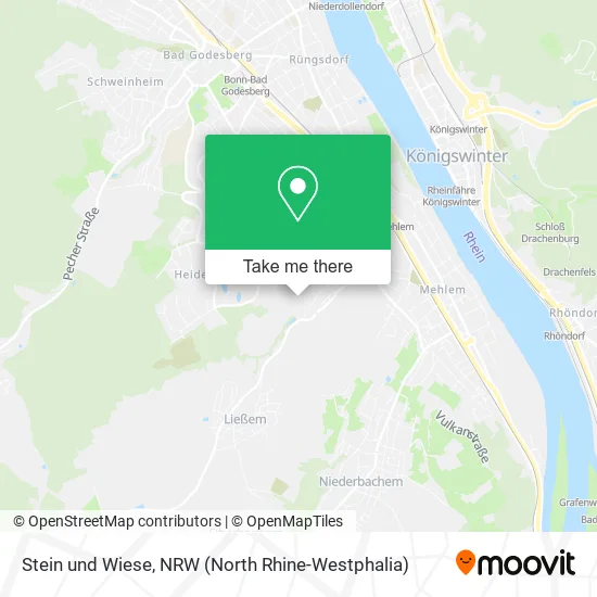 Карта Stein und Wiese