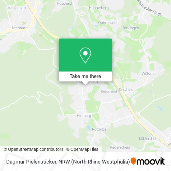 Dagmar Pielensticker map