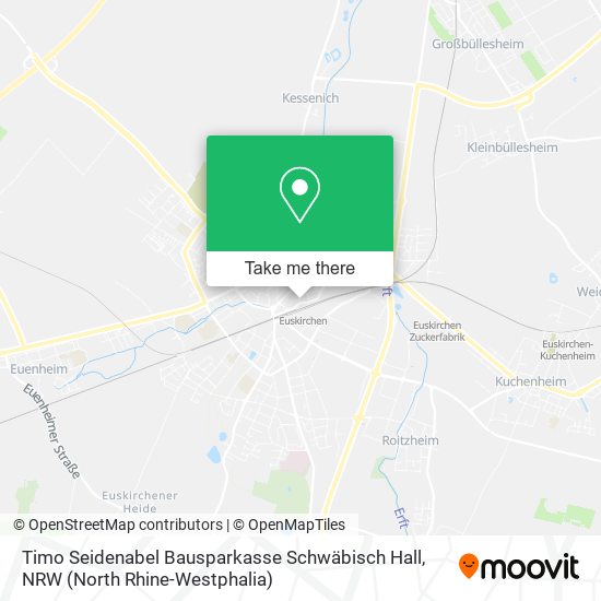 Timo Seidenabel Bausparkasse Schwäbisch Hall map