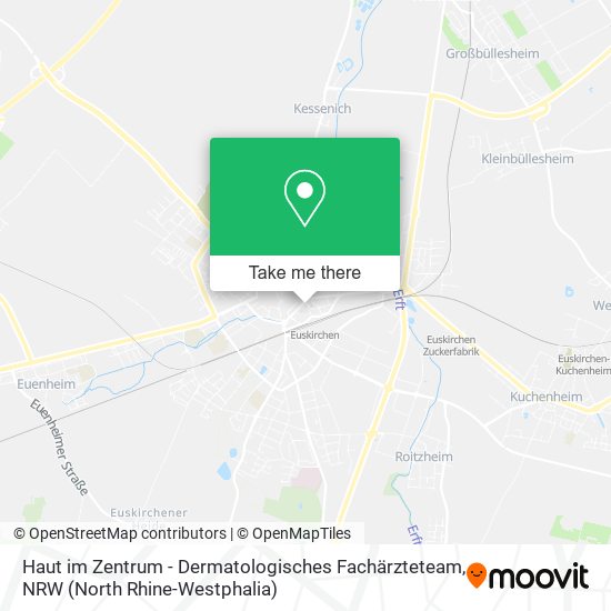 Haut im Zentrum - Dermatologisches Fachärzteteam map