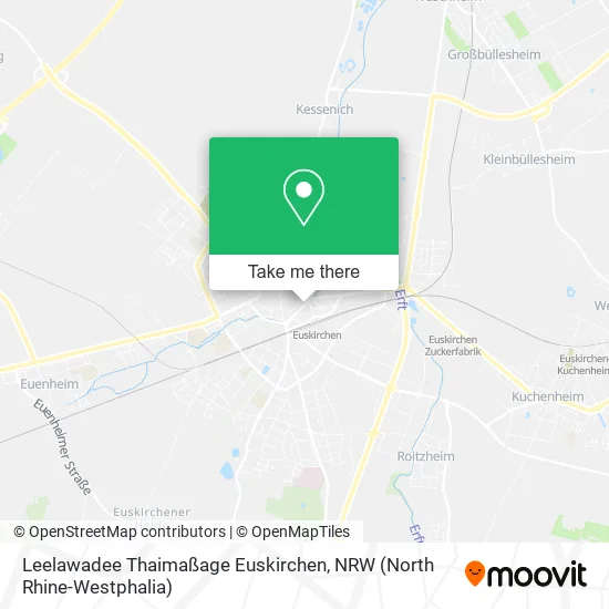 Карта Leelawadee Thaimaßage Euskirchen