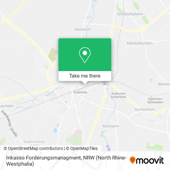 Карта Inkasso Forderungsmanagment