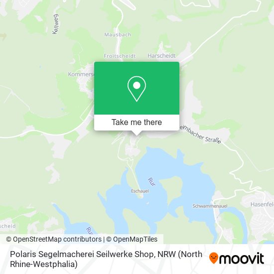 Polaris Segelmacherei Seilwerke Shop map