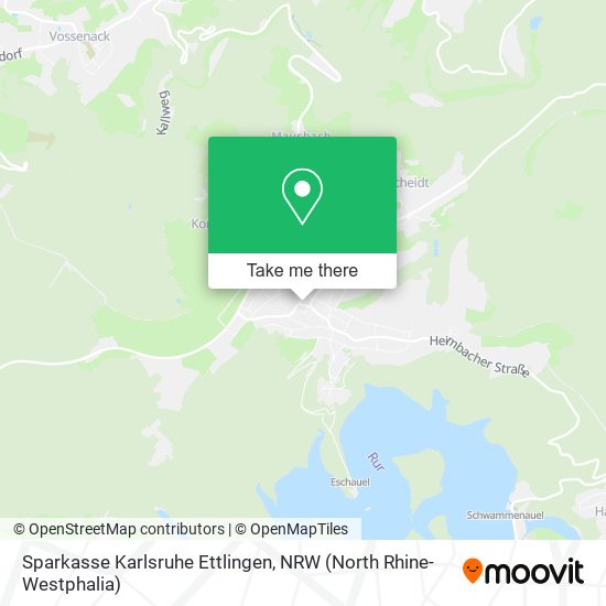 Sparkasse Karlsruhe Ettlingen map