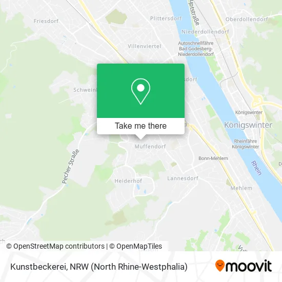 Карта Kunstbeckerei