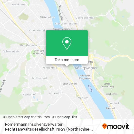 Römermann Insolvenzverwalter Rechtsanwaltsgesellschaft map