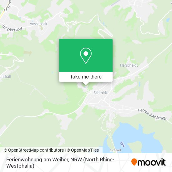 Ferienwohnung am Weiher map
