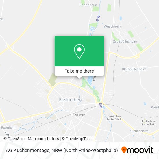 AG Küchenmontage map