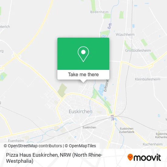 Карта Pizza Haus Euskirchen