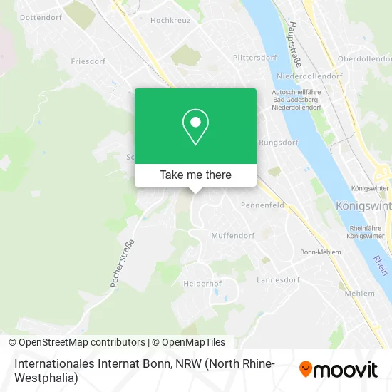 Карта Internationales Internat Bonn