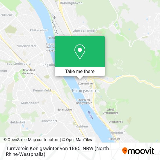 Turnverein Königswinter von 1885 map