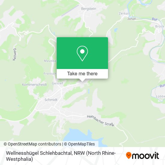 Wellnesshügel Schlehbachtal map