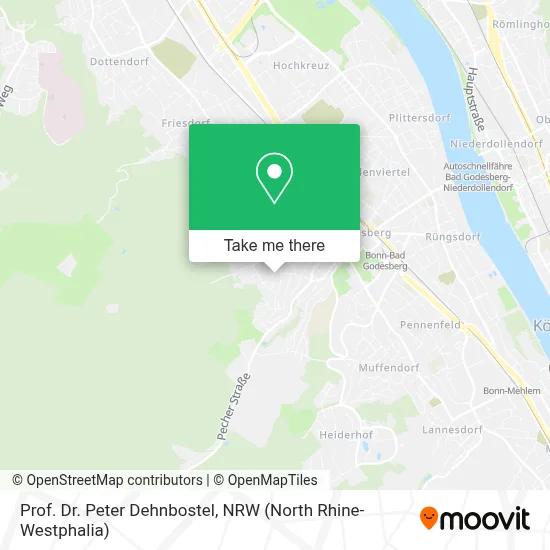 Prof. Dr. Peter Dehnbostel map