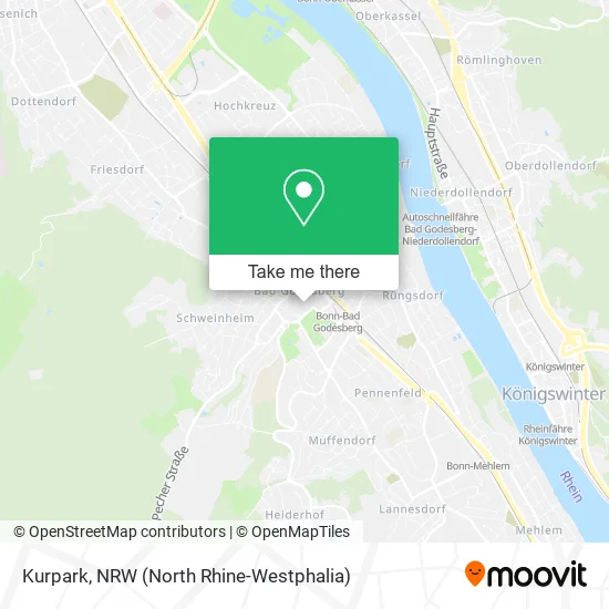 Карта Kurpark