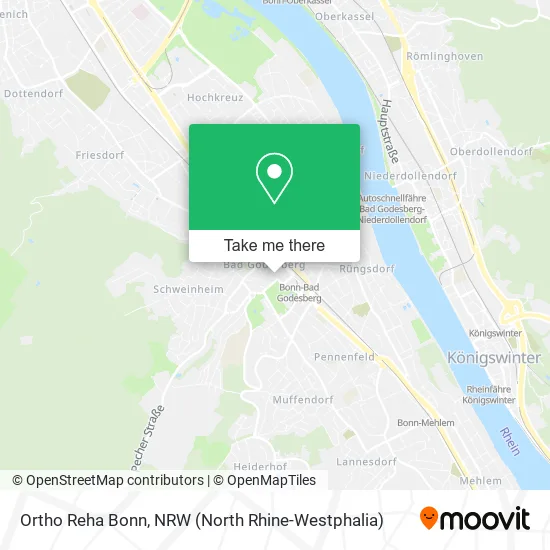 Карта Ortho Reha Bonn