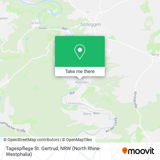 Tagespflege St. Gertrud map