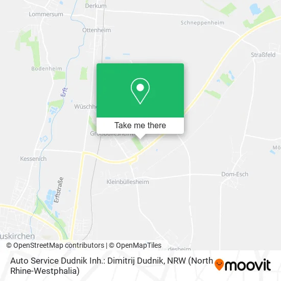 Карта Auto Service Dudnik Inh.: Dimitrij Dudnik