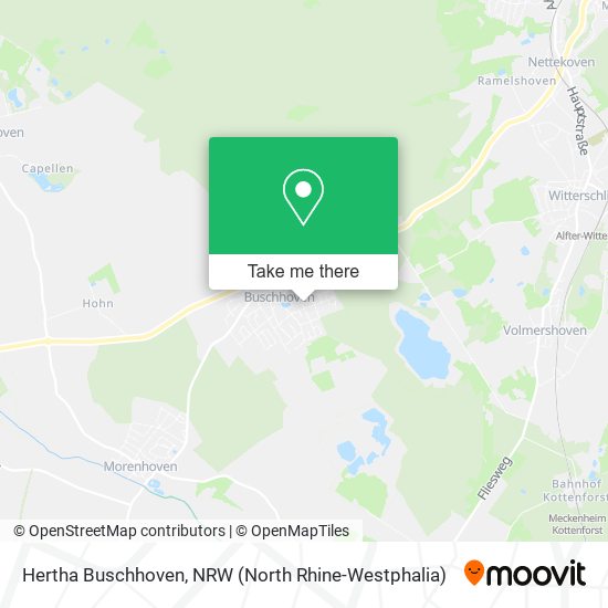 Hertha Buschhoven map