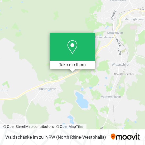 Waldschänke im zu map