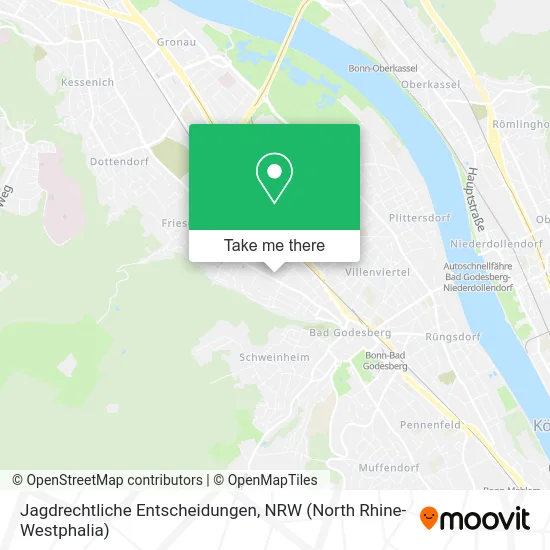 Jagdrechtliche Entscheidungen map