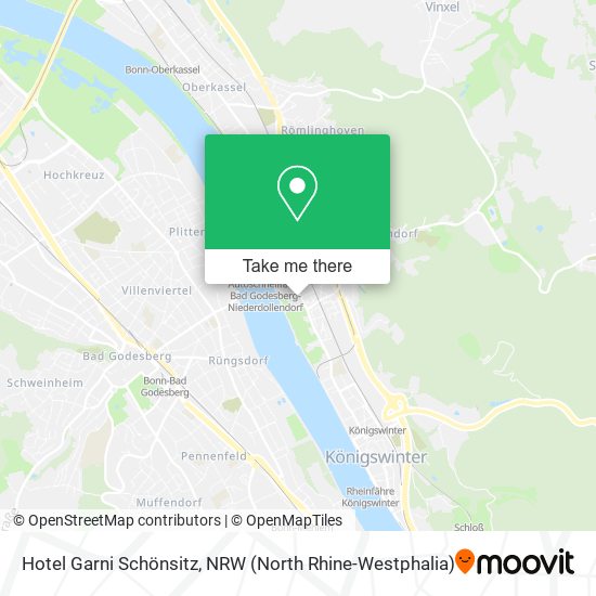 Hotel Garni Schönsitz map