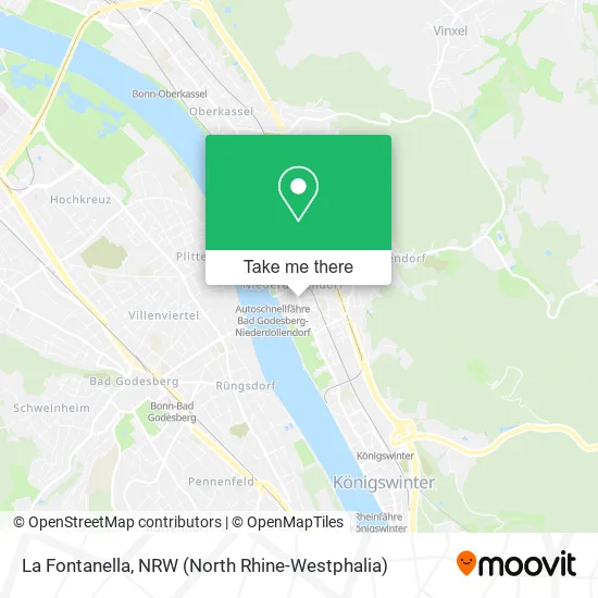 Карта La Fontanella