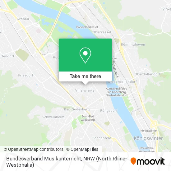Карта Bundesverband Musikunterricht