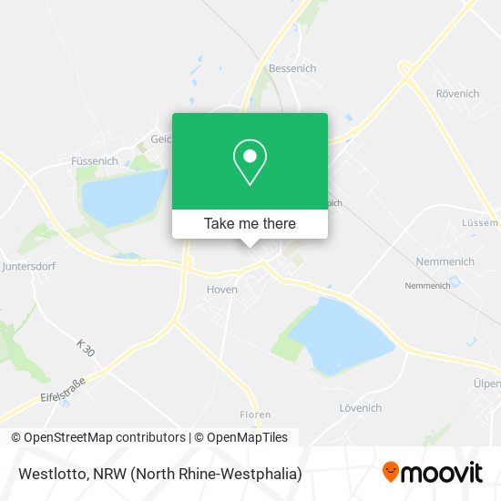 Westlotto map