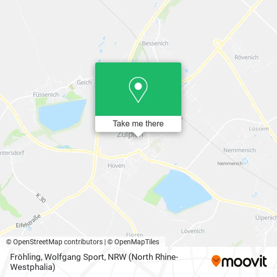 Карта Fröhling, Wolfgang Sport