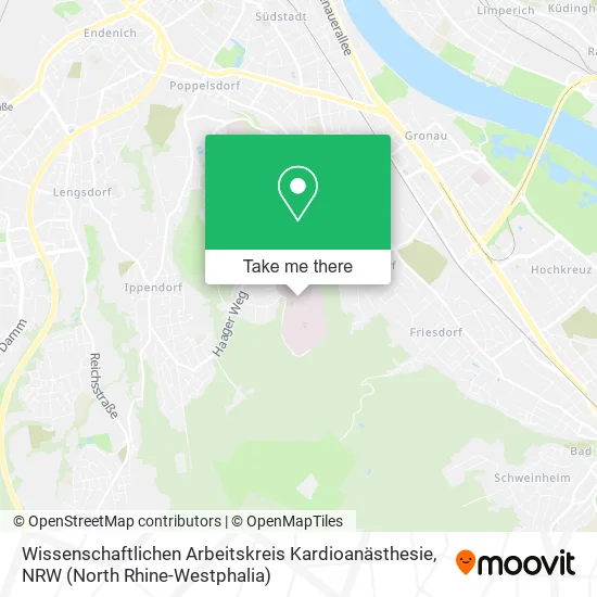 Wissenschaftlichen Arbeitskreis Kardioanästhesie map