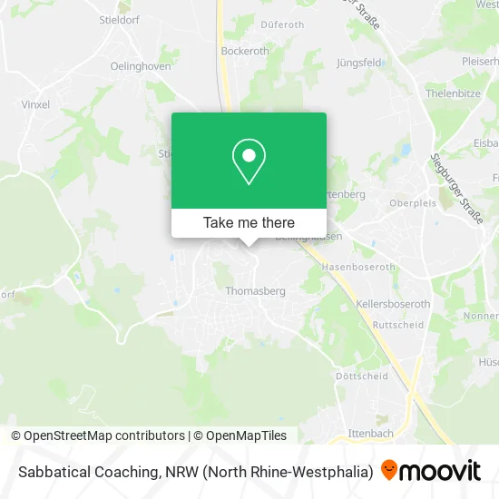 Карта Sabbatical Coaching