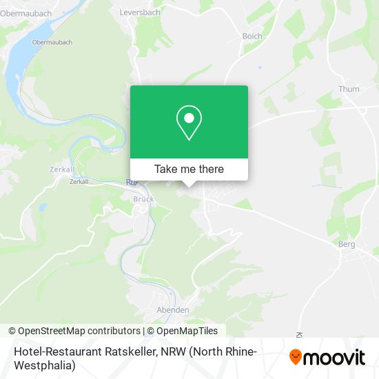 Hotel-Restaurant Ratskeller map